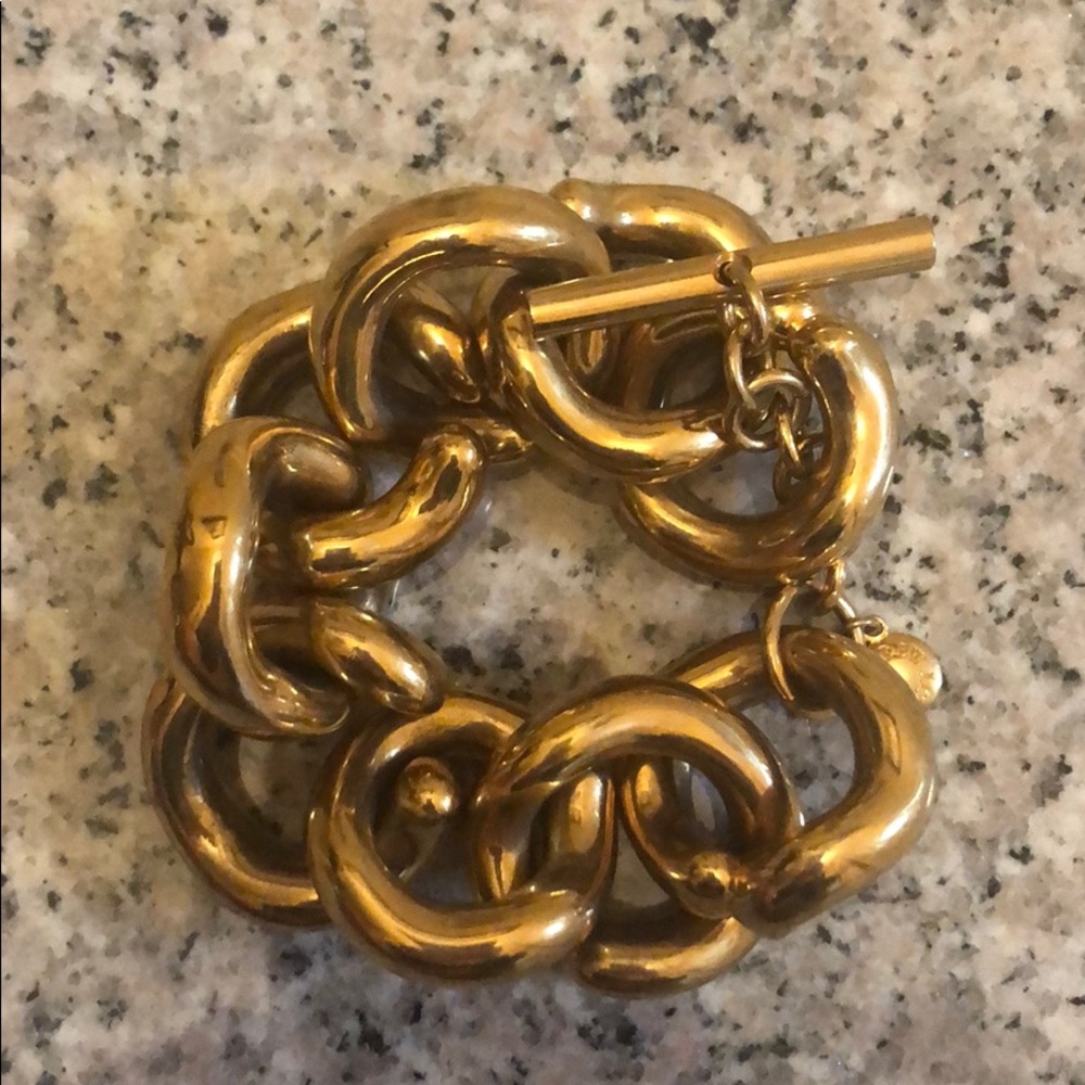 JCrew Gold Link Bracelet